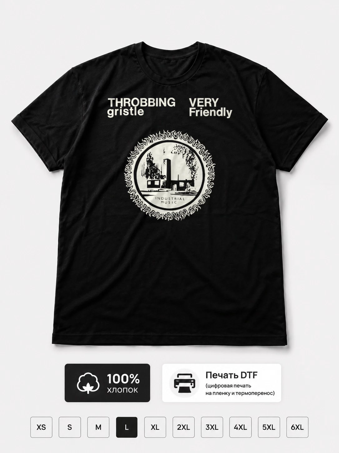 Футболка Throbbing Gristle