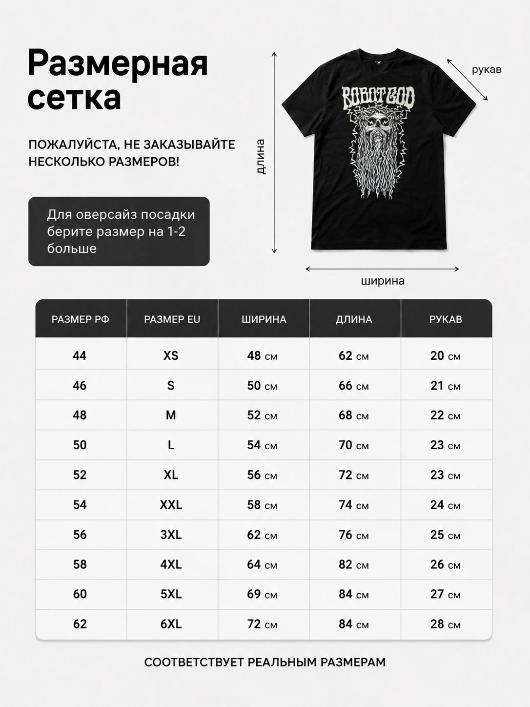 Детали: Футболка Robot god