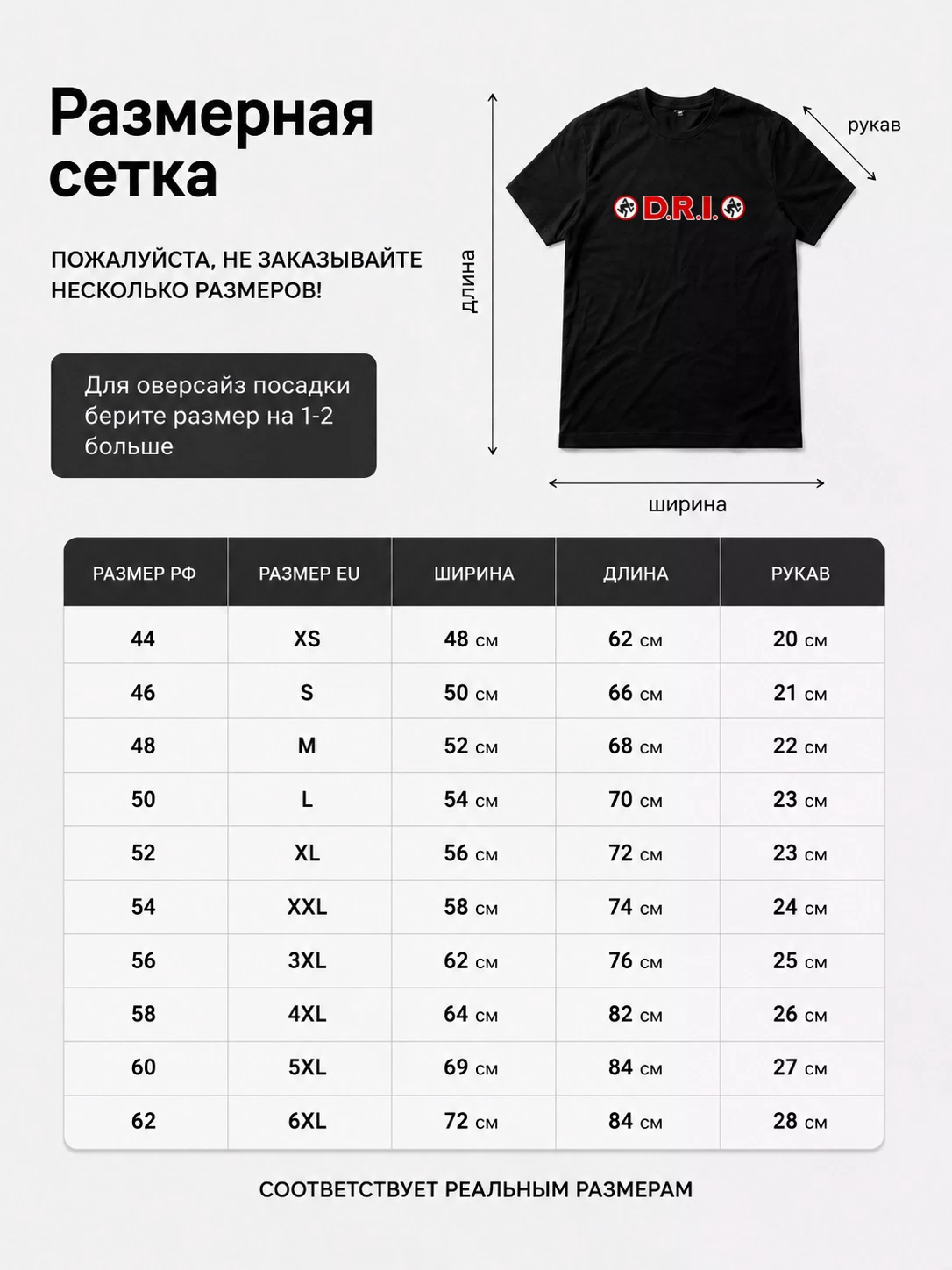Детали: Футболка D.R.I