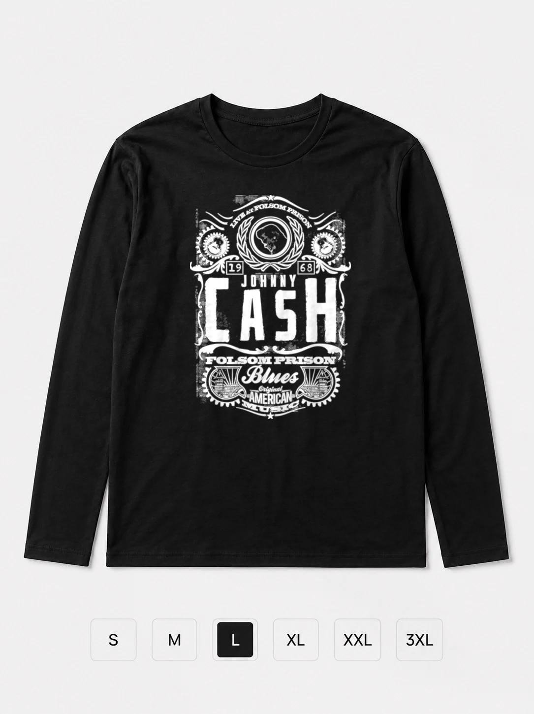 Лонгслив Johnny cash