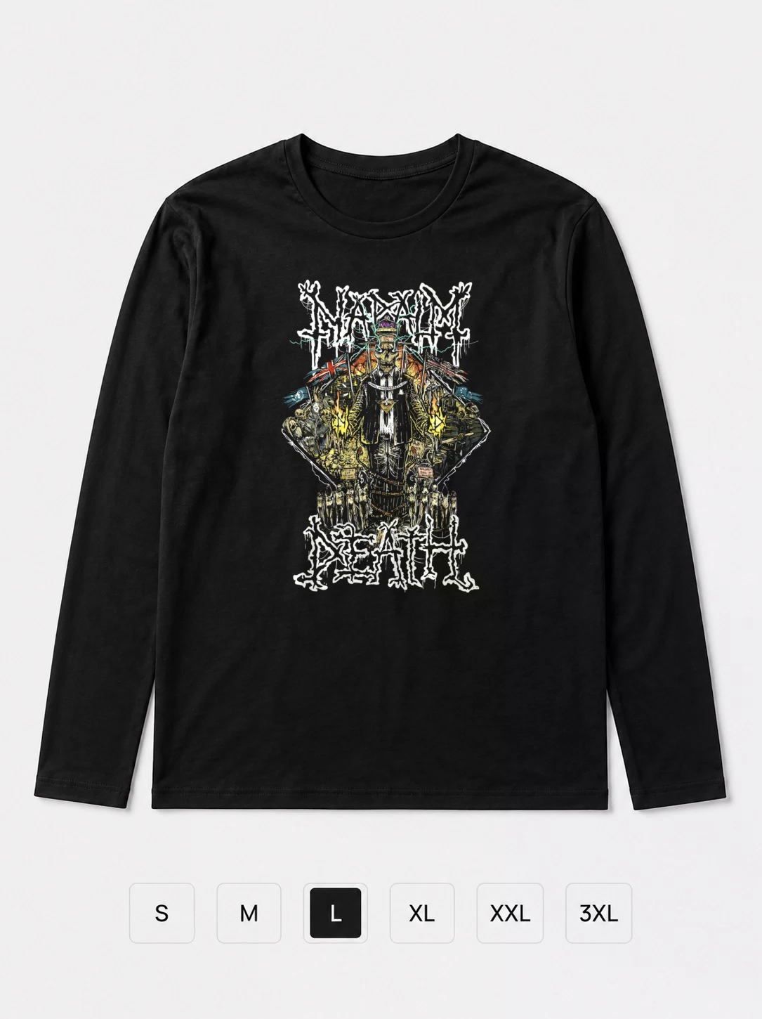 Лонгслив Napalm death