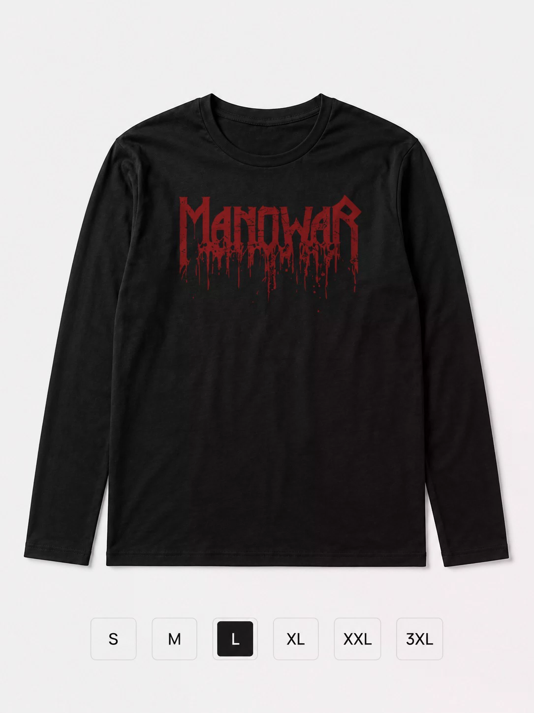 Лонгслив Manowar