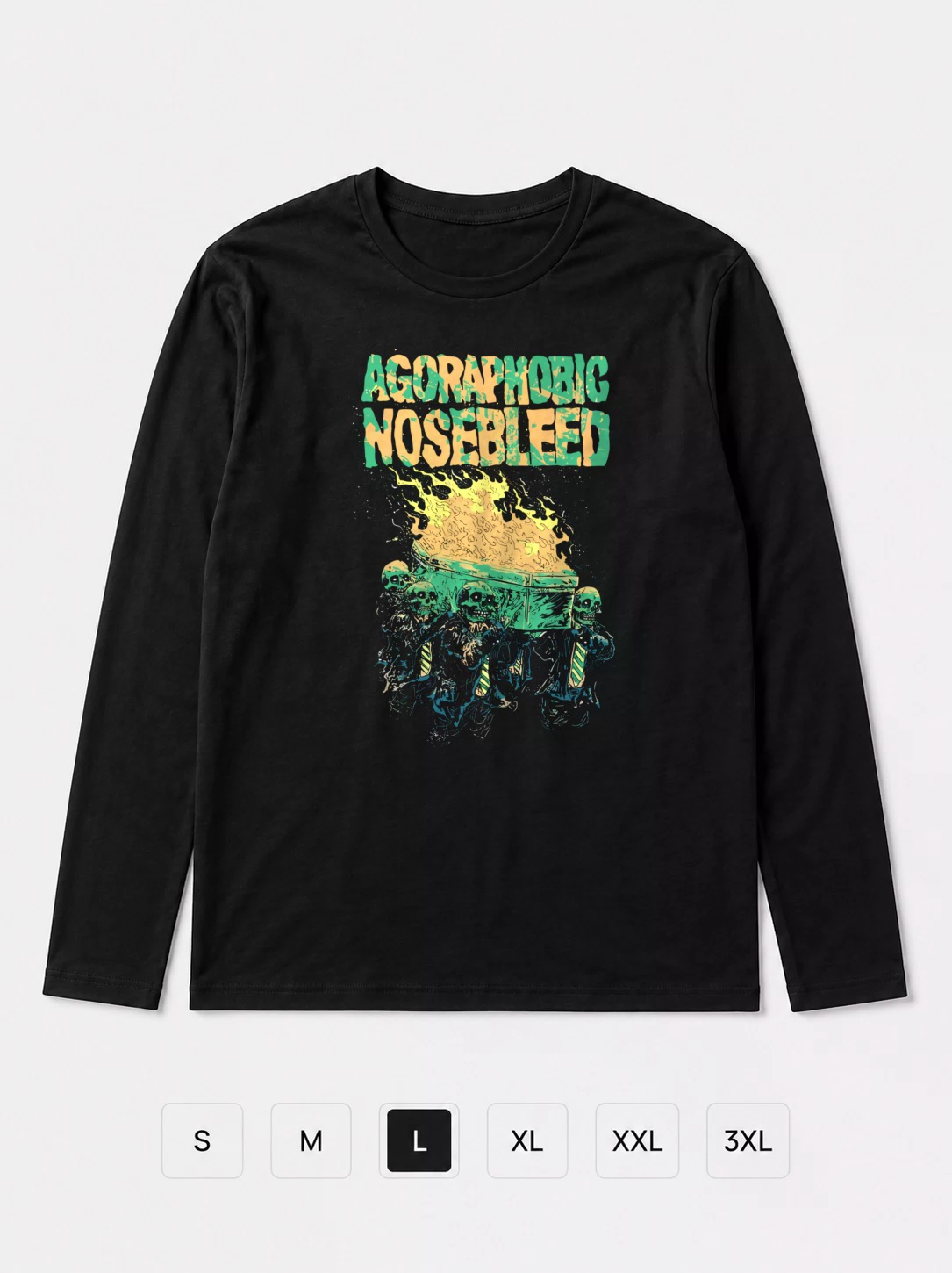 Лонгслив Agoraphobic Nosebleed