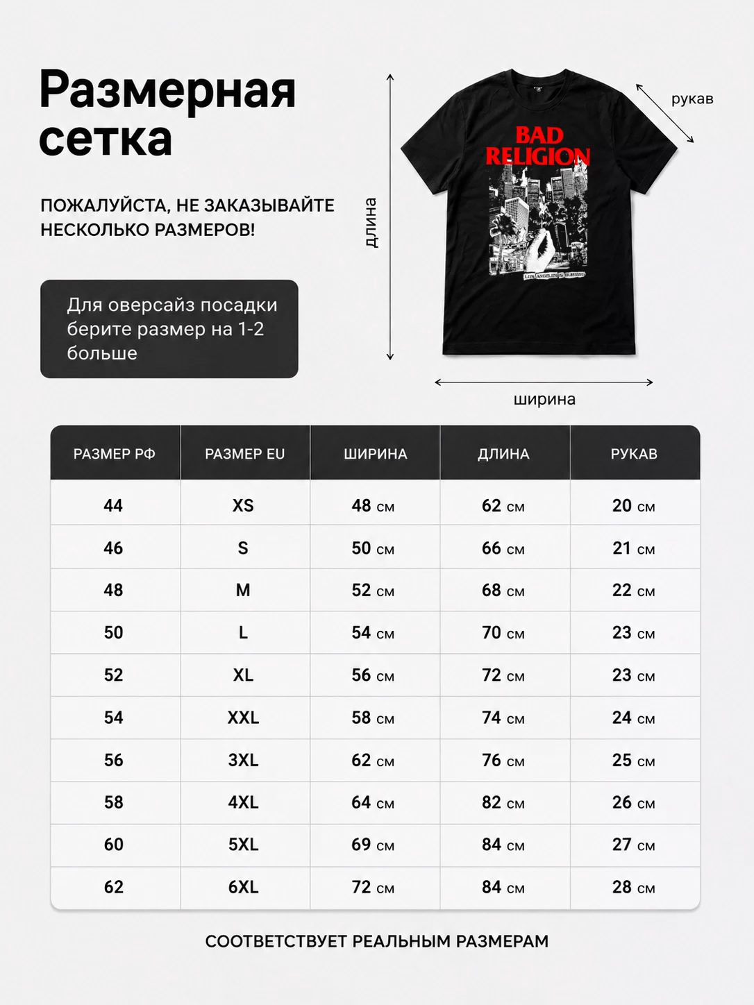 Детали: Футболка Bad Religion