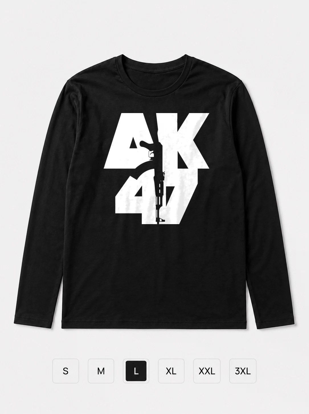 Лонгслив Автомат калашникова, AK-47