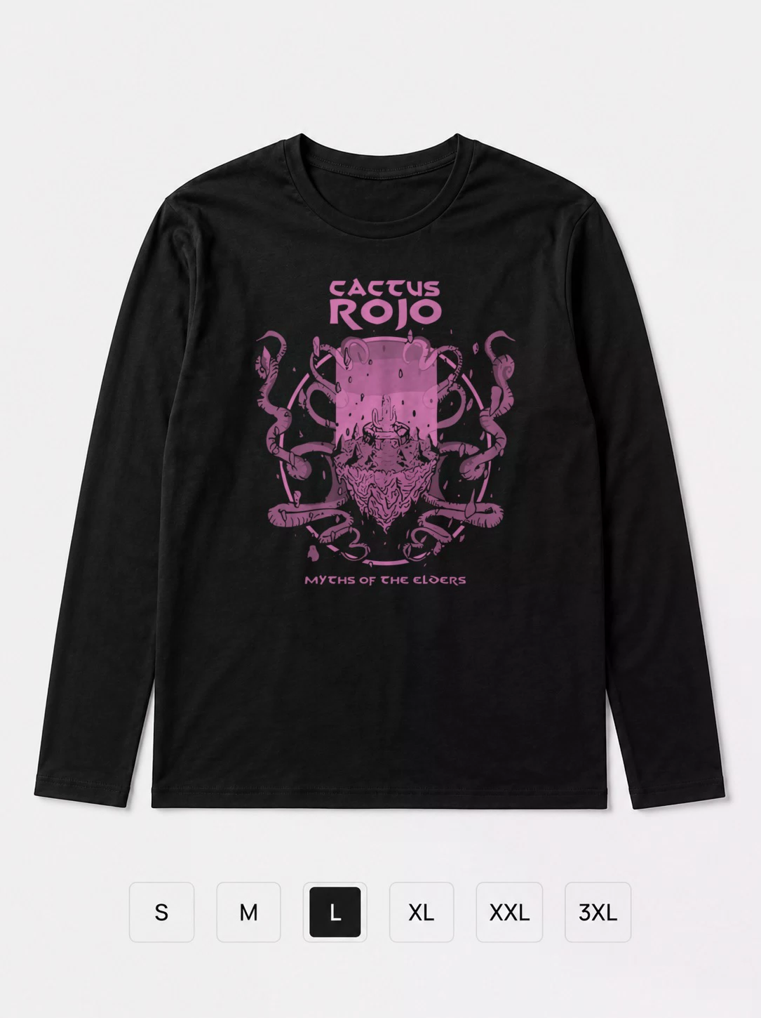 Лонгслив Cactus rojo