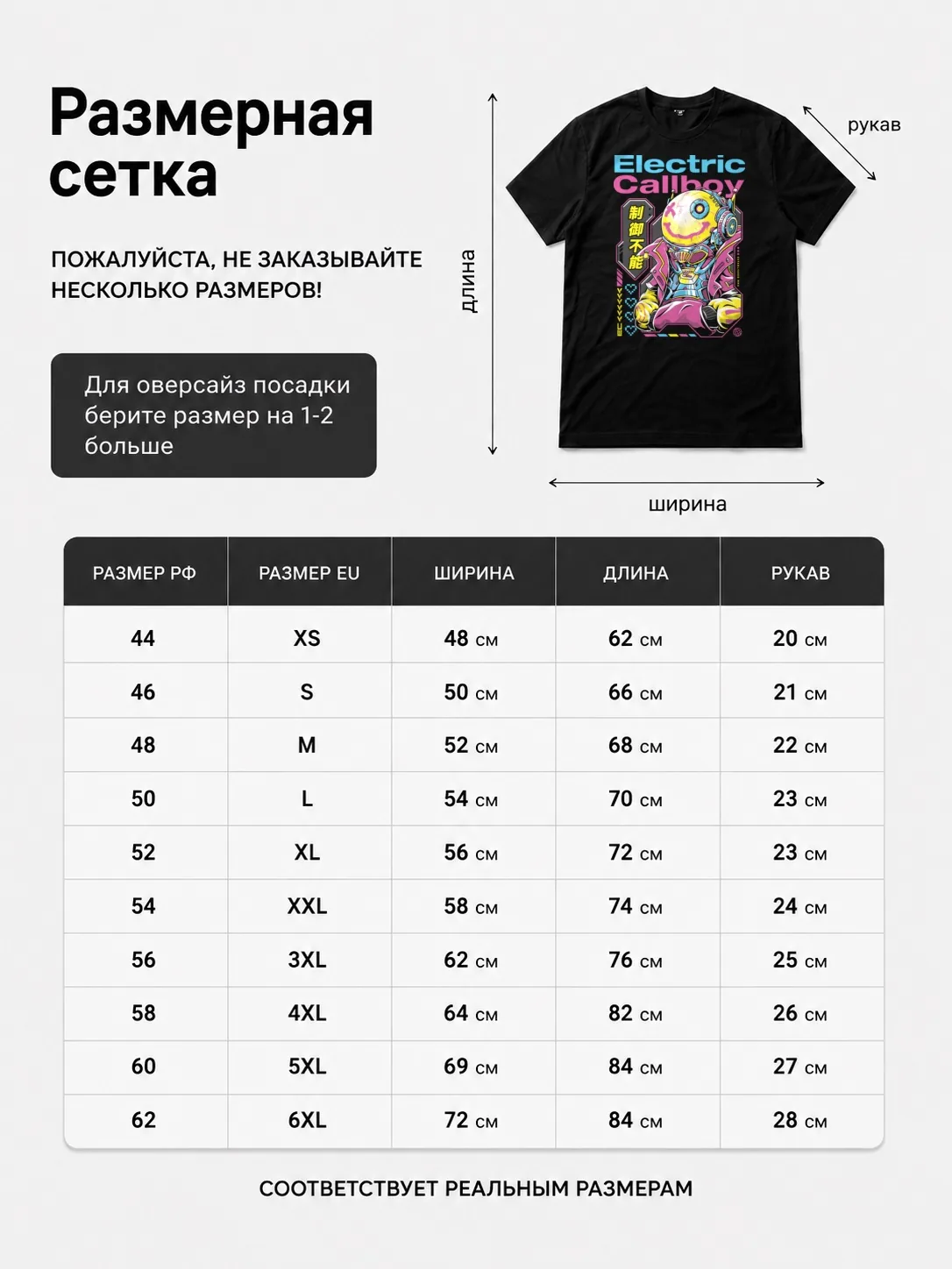 Детали: Футболка Electric Callboy