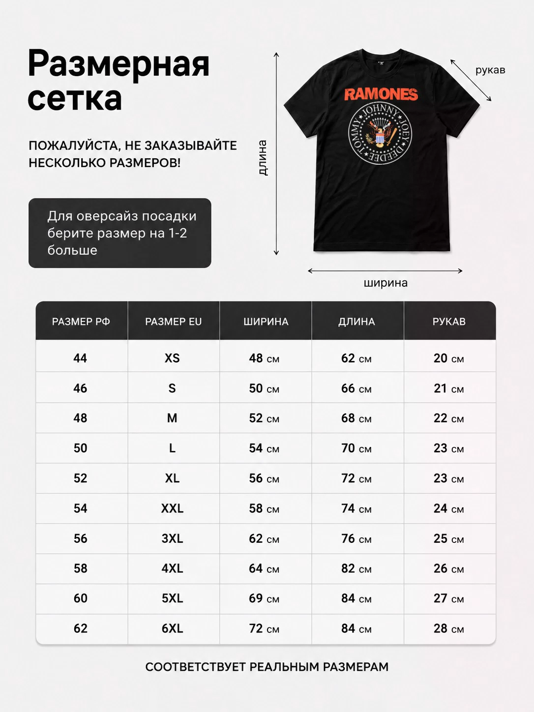 Детали: Футболка Ramones