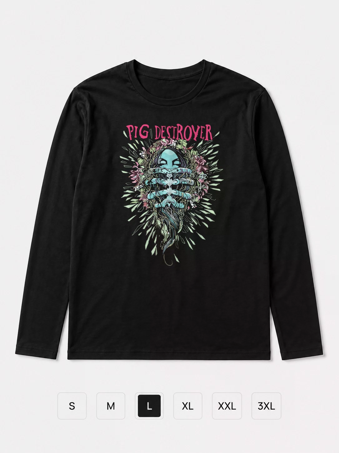 Лонгслив Pig destroyer